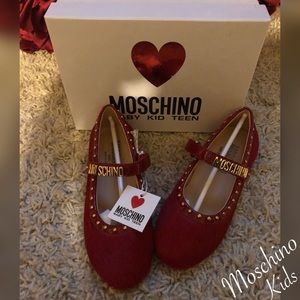 Authentic Moschino (GIRLS) Pony Haired Shoes
